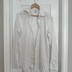Uniqlo White Dress Shirt for Men